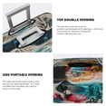 thumbnail image 3 of Fotbe Colorful Graffiti Cow Funda Protectora para Equipaje, Antirrayones y Resistente a la Suciedad, Compatible con Maletas de 18 a 32 Pulgadas-Large, 3 of 7
