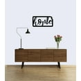 thumbnail image 2 of Kansas Home State Silhouette Solid Steel Home Decor Decorative Accent Metal Art Wall Sign, 2 of 3