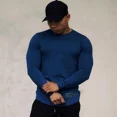 thumbnail image 5 of Camisetas para correr para hombre, camisetas ajustadas para gimnasio, tendencias de moda 2024, camisetas japonesas, ropa estética de manga larga para hombre, 5 of 5