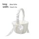 thumbnail image 4 of Cateissary Cesta de boda Bowknot Soporte de flores Almacenamiento Colgante Adorno Contenedor de perlas Decoración para la ceremonia de celebración Kits de decoración para fiestas Cateissary HA077429-01, 4 of 6