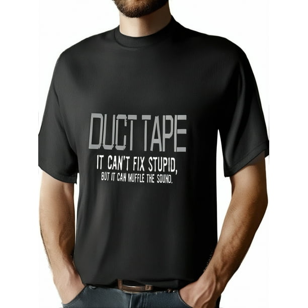 Camiseta con texto "It Can't Fix Stupid But Men", humor, gráficos, novedad, divertida y sarcástica, para adultos, hombres, mujeres, adolescentes, jóvenes y ocio.