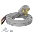 1 Pack 15 FT 3 Prong Dryer Cord, NEMA 10-30P to 3-Wire Appliance Cord ...