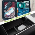 thumbnail image 4 of Bagentry 10 Pieces Silver Portable Metal Travel Floss Picks Case, Sliding Compact Flosser Holder Dispenser Storage Container, Refillable Tooth Floss Pick Holder for Hotels Dating Dinners (A), 4 of 7