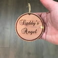 thumbnail image 4 of Daddys Angel - Cedar Ornament, 4 of 4