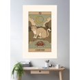 thumbnail image 2 of Cancer Cat Poster Wall Art, Modern Wall Decor For Living Room Bedroom, 12x18 UNFRAMED, 2 of 3