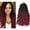 D, variant on Kiplyki Chemical Fiber Crocheted Wigs African Braids Extended Hair Extensions Dirty Braids