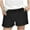 Black, variant on WMTBSRSW 3-13 Years Toddler Boys Girls Running Athletic Shorts Kids Summer Casual Soccer Shorts Roll Hem Bermuda Dressy Shorts with Pockets