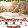 thumbnail image 5 of Christmas Custom Canvas Print - 12"x16" Festive Photo Art with Sturdy Wooden Frame (Please send photos to customer service after placing an order), 5 of 8