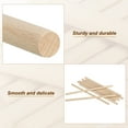 thumbnail image 4 of Unique Bargains 1/4 x 6 Inch Dowel Rods Wood Sticks Unfinished Wooden Dowel Rods Round Dowels Sticks 25 Pcs, 4 of 6