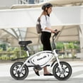 thumbnail image 6 of Gocio 14" Foldable Electric Bike, 375Wh 48V Electric Bicycles for Adults Women Teens, Peak 500W City Commuter Cruiser Ebikes, LED Display, E bike One-Piece Tire with 5 Riding Modes UL2849 Certified, 6 of 12
