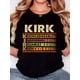 thumbnail image 1 of Playera Deportiva Manga Corta Mujer Dry-FitWomen'S T-Shirt, "Kirk" Print, Retro Minimalist Fashion, Crew Neck, Casual Comfort, Sports Short Sleeve T-ShirtFather's Day, Mother's Day, New Year, Spring, 1 of 7