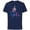 Navy, variant on The Clone Wars Ahsoka Tano Pink Galaxy - Short Sleeve Cotton T-Shirt for Adults - Customized-Natural