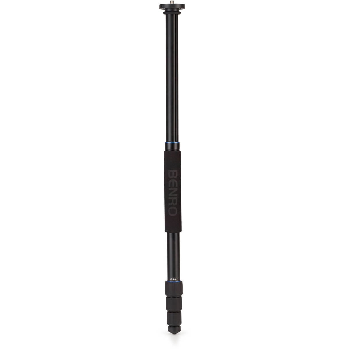 Benro Mach 3 TMA28A Series 2 Aluminum Tripod with 4 Sections Twist Lock, Black