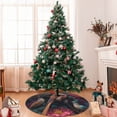 thumbnail image 7 of Yiaed Colorful Rose Bird Print Christmas Tree Skirt , Tree SkirtsTree Mat for Christmas Winter Holiday Indoor Decorations-30", 7 of 7