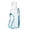 Blue, variant on Aluminum Alloy Cycling Drink Water Bottle Rack Holder Cage Top Peak Bag Rear for Rear Solar Lights Front And Back Tail Light Small Bar Rack for Tire Lights Wheels Light Fold