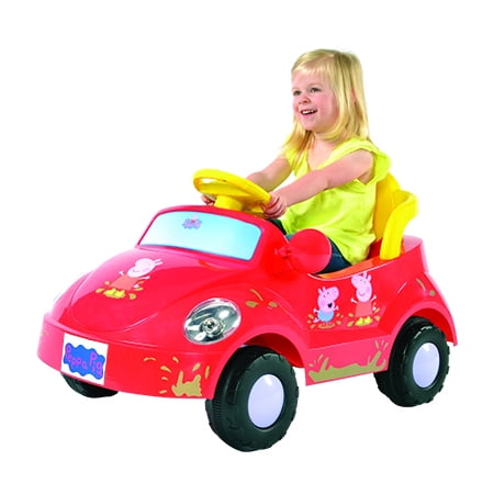 peppa pig battery operated car