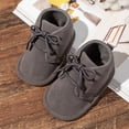 thumbnail image 2 of Infant Baby Boys Girls Boots Rubber-soled Non-slip Lace-up Short Boots, 2 of 8