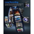 thumbnail image 5 of Dash Cam, 3 Channel Dash Cam, 1080P Dash Cam Front and Inside, Triple Dash Cam, Dash Camera with 32GB Card, HDR, G-Sensor, 24Hr Parking, Loop Recordin, 5 of 5