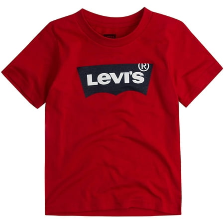 Levis Boys Batwing T-Shirt 4 Gym Red