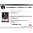 thumbnail image 5 of Hobby Box Topps 2023 Athletes Unlimited 24 sobres 2 autógrafos, 5 of 5