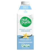 nutpods Sugar Free, French Vanilla, Almond + Coconut Creamer, 25.4 oz
