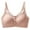 Khaki, variant on Support Bras for Older Women Lift No Underwire Front Close Wireless Bras Smoothing Padded Bralette, Comfortable Snap Closing Bras Beige,M