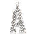 thumbnail image 1 of Collier Pendentif Monogramme Initiale Lettre A en Argent Sterling 925, 1 of 8