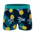 thumbnail image 1 of Crazy Boxers Disney Lilo and Stitch Pineapples Men's Boxer Briefs-Large (36-38), 1 of 4