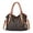 F, variant on Stylago Purses and Handbags for Women Fashion Top Handle Shoulder Bags Leather Crossbody Bag Shopping Tote with Internal Pockets Black