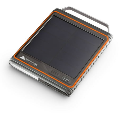 Ozark Trail 2400 Portable Phone Charger with Solar (Best Portable Solar Panels 2019)