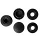 thumbnail image 2 of 4x Car Mat Carpet Floor Fixing Clips Grips Clamps Nice Black For - 6680520 Xxf, 2 of 4