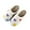 White, variant on Xfvqtps New Ladys Plush Slippers Colorful Love Cute Close Toe Thick Bottom Non-Slip Comfortable Warm Winter Cotton Slippers White