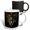 Multicolor, variant on 3drose, Pug Dog Dressed in Santa Outfit and Glasses. Ai Generated., 11oz Magic Transforming Mug