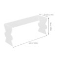 thumbnail image 2 of Raindrops 3pcs Acrylic Riser Display Stand Organizer Showcase Transparent for Retail Display, 2 of 8