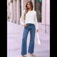 thumbnail image 4 of Camisas de Larga para Mujer, Blusas Elegantes e Informales de Encaje, Conjuntos de Otoño 2025, Camisetas y Ropa de Trabajo. XXL, 4 of 8