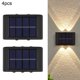 thumbnail image 4 of Lámpara de pared solar Exterior Paisaje impermeable Atmosfera decoración de pared, 4 of 11