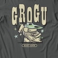 thumbnail image 3 of Star Wars The Mandalorian And Grogu Reach For The Bounty Men's T Shirt (Charcoal, S-XXXL), 3 of 4