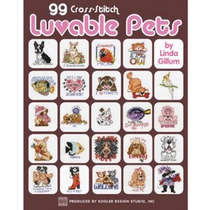 Leisure Arts Leisure Arts Cross Stitch Luvable Pets Multi Colored Walmart Com Walmart Com