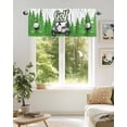 thumbnail image 6 of Golf Club Pattern Valances for Windows Golf Course Grenn Lawn Tree Background Valance Rod Pocket Short Window Treatments Curtains for Kitchen Bathroom Living Room Bedroom, 42 x 12 Inch, 6 of 7