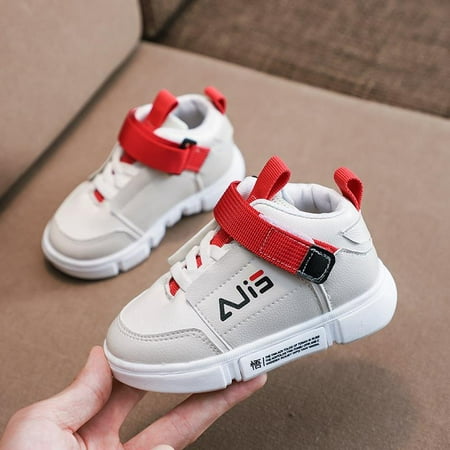 

boys and girls sneakers children s running shoes for young children white 22