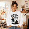 thumbnail image 6 of Headless Horseman Sleepy Hollow Halloween Light Sweatshirt, Dead and Breakfast Retro Sweater, 6 of 9