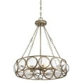 thumbnail image 5 of Warwick 5-Light Chandelier in Brittannia Gold, 5 of 5
