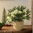 thumbnail image 6 of NWOKYZGH Small Plants Eucalyptus Potted Artificial Plants for Shelf Desk Home Bathroom Farmhouse Room Coffee Table Decor, 6 of 6