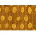 thumbnail image 1 of Ahgly Company Machine Washable Indoor Rectangle Abstract Yellow Modern Area Rugs, 7' x 9', 1 of 4