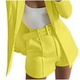 thumbnail image 3 of AGWOLF Women's Dress Shorts Business Casual Loose Fit Suit Short Pants 2025 Summer High Waisted Office Shorts with Pockets, 3 of 7