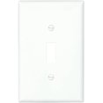 thumbnail image 2 of Cooper Wiring Device PJ1W Plate Toggle 1-Gang - Blanc - Lot de 25, 2 of 3