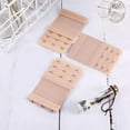 thumbnail image 5 of 3 Pieces Women's Bra Extenders Elastic Stretchy Bra Extension Strap, 3 Rows x 3 Hooks (Pink), 5 of 6