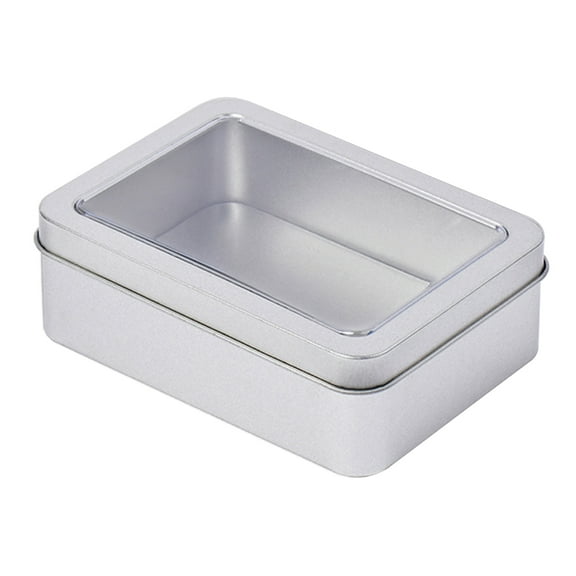 Metal Gaming Card Box Playing Card Container Storage Case Packing Poker Box Playing Cards Box Empty Candy Storage Case