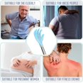 thumbnail image 4 of 1 pieza de raspador de espalda azul, raspador de espalda expandible, raspador de espalda portátil, raspador de espalda retráctil, eliminando herramientas de masaje de espalda para mujeres, hombres y adultos Rojo Verde, 4 of 4