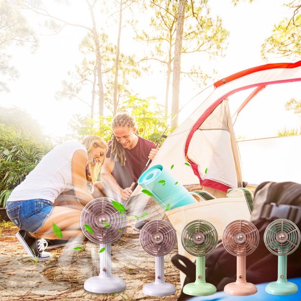 Fiudx Ofertas Flash Artículos En Oferta Mini Ventilador Portátil, Potente Ventilador De Mano Silencioso, Diseño Bonito, Ventilador De Escritorio Pequeño De 3 Velocidades Con Base, Ventilador Ligero R